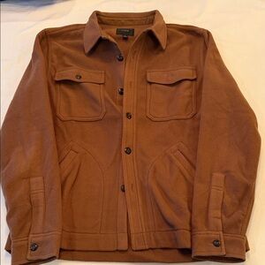 J. Crew Brown Shirt Jacket
